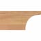 Ekena Millwork Huntington Smooth Rafter Tail, Western Red Cedar, 5 1/2"W x 8"H x 16"L RFT06X08X16HUN00SWR - alternate 2